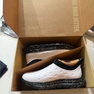Stylish Black and White Athletic Shoes